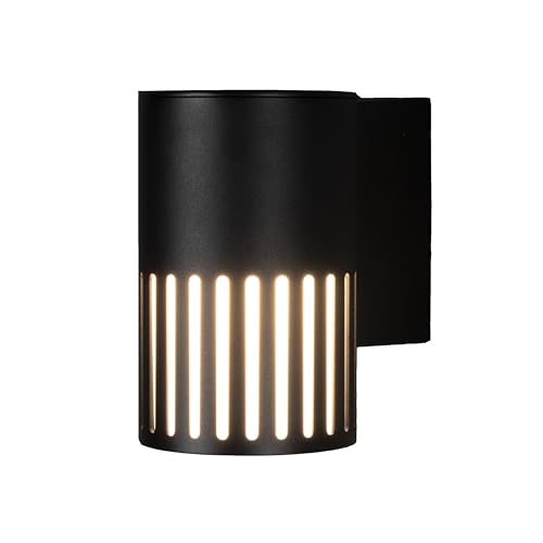 Konstsmide Wandleuchte Pistoia | schwarz | modern | Aluminium | 10,5 x 17 x 17,5 cm | 7357-752 von Gnosjö Konstsmide