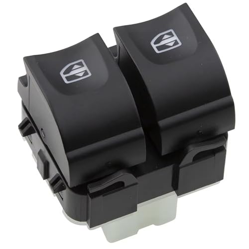 Autofensterschalter 254118722R Doppelter Elektrischer Fensterheberschalter-Heberknopf Für CLIO Mk4 Für TRAFIC Mk3 Für KANGOO Mk3 Für CAPTUR Mk1 Elektrische Fensterschalter von Gnshdg