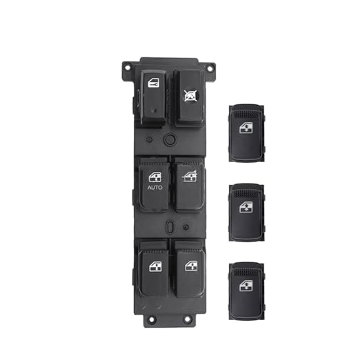 Autofensterschalter 93570-2B000 93580-2B000 Links Fensterheber Schalter Hinten Taste Für Hyundai Für Santa Fe CM 2007 2008 2009 2010 2011 93570-2B140 Elektrische Fensterschalter(AUTO SET) von Gnshdg