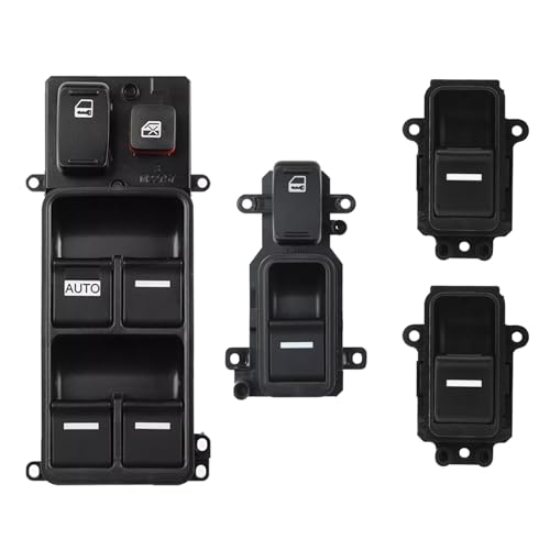 Autofensterschalter Auto Für Accord MK7 2003 2004 2005 2006 2007 Master Fensterheber-Steuerung Schalter 35750-SDA-H12 35760-SDA-A21 35770-SDA-A21 Elektrische Fensterschalter(A Set-LHD) von Gnshdg