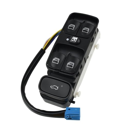 Autofensterschalter Auto Power Control Fenster Schalter Für Benz C-Klasse W203 C180 C200 C230 C240 ​​C270 C280 C320 C350 A2038200110 A2038210679-B Elektrische Fensterschalter(Short line 26CM) von Gnshdg