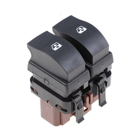 Autofensterschalter Auto Power Fenster Control Schalter Taste 8200315040 Für Megane MK II 2002 2003 2004-2014 Für Scenic II 2 Für Espace IV Elektrische Fensterschalter von Gnshdg