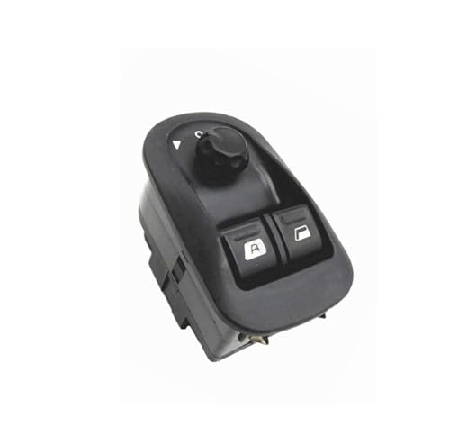 Autofensterschalter Elektrischer Fensterheberschalter Master Button Control Windows Spiegelschalter 6554 WA Für Peugeot 206 2000-2009 6554.WA 6554WA Elektrische Fensterschalter(6554.WA) von Gnshdg