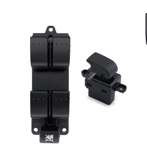 Autofensterschalter Für Mazda 3 2003 2004 2005 2006 2007 2008 2009 Elektrische Fensterheber Control Schalter Taste Ersatzteile B32H-66-370 Elektrische Fensterschalter(2 Piece set) von Gnshdg