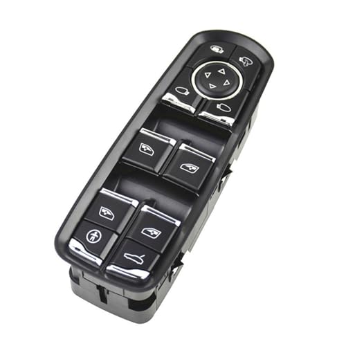 Autofensterschalter Master Fenster Control Schalter Konfiguration Elektrische Taste Mit Lane Assist Für Panamera Für Cayenne Für Macan Ersetzen Elektrische Fensterschalter(With Child Lock) von Gnshdg