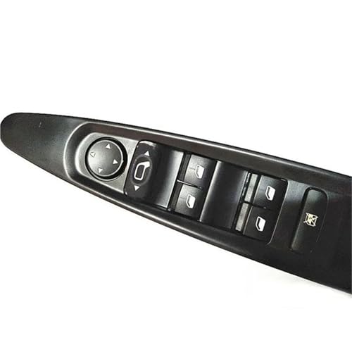 Autofensterschalter Power Fenster Control Schalter Auto Fensterheber Schalter Für Citroen Für C4 2004 2005 2006 2007 2008 2009 2010 OEM 6554HA Elektrische Fensterschalter(Manual Rearview) von Gnshdg