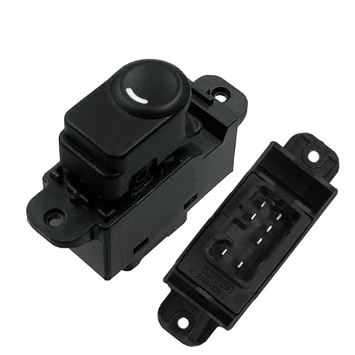 Autofensterschalter Power Fenster Control Schalter Auto Heber Taste 93570-1R210 93570-1R211 Für Hyundai Für Accent Für VERNA Für SOLARIS 2010-2016 Elektrische Fensterschalter(Single Button) von Gnshdg