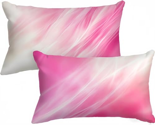 Kissenbezug 40 x 60 Rosa Kissenbezug Herbst Kissen Streifen Muster 2er Set, Samt Zierkissenbezüge Doppelseitig Drucken Unsichtbarem Reißverschluss für Deko Wohnzimmer Modern Geschenke für Frauen X-679 Kissenbezug 40 x 60 Rosa Kissenbezug Herbst Kissen Streifen Muster 2er Set, Samt Zierkissenbezüge Doppelseitig Drucken Unsichtbarem Reißverschluss für Deko Wohnzimmer Modern Geschenke für Frauen X-679 von Gnulguxo