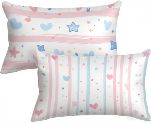 Kissenbezug 40 x 80 Liebe Kissenbezug Herbst Kissen Streifen Muster 2er Set, Leinen Zierkissenbezüge Doppelseitig Drucken mit Unsichtbarem Reißverschluss für Deko Wohnzimmer Geschenke für Frauen X-695 Kissenbezug 40 x 80 Liebe Kissenbezug Herbst Kissen Streifen Muster 2er Set, Leinen Zierkissenbezüge Doppelseitig Drucken mit Unsichtbarem Reißverschluss für Deko Wohnzimmer Geschenke für Frauen X-695 von Gnulguxo