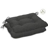 GO-DE Sitzkissen "Carina, TOPSELLER", 2er Set, 38x5x38 cm, wasserabweisend von Go-De