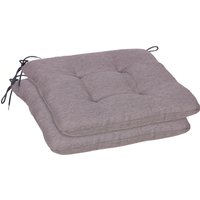 GO-DE Sitzkissen "Carina", 2er Set, 38x38 cm von Go-De