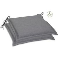 GO-DE Sitzkissen "Dora, TOPSELLER", 2er Set, 47x5x45 cm, wasserabweisend von Go-De