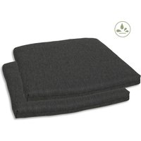 GO-DE Sitzkissen "Selina, TOPSELLER", 2er Set, 40x5x45 cm, wasserabweisend von Go-De