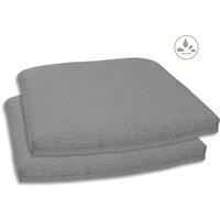 GO-DE Sitzkissen "Selina, TOPSELLER", 2er Set, 40x5x45 cm, wasserabweisend von Go-De