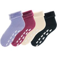 Go in ABS-Socken, (Packung, 4 Paar), mit Antirutschsohle und Vollfrottee von Go In