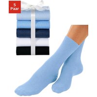 Go in Basicsocken, (Packung, 5 Paar), unifarben von Go In
