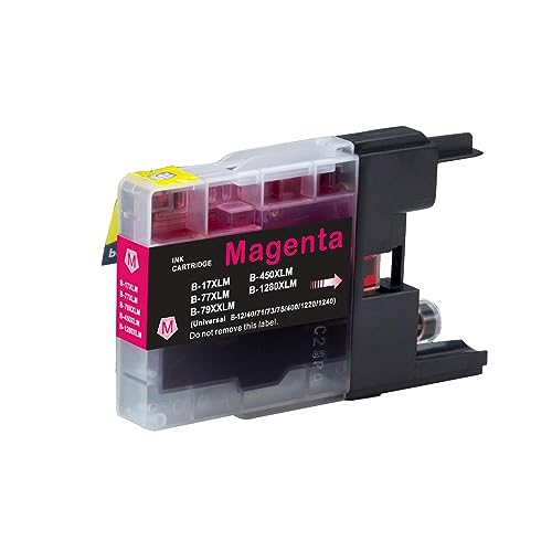 Go Inks 1 Magenta Tintenpatrone als Ersatz zur verwendung mit Brother LC1280M Kompatibel/Nicht-OEM zur verwendung mit Brother MFC Drucker von Go Inks