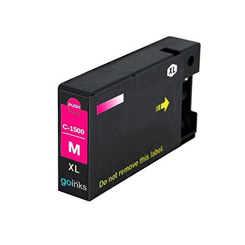 Go Inks 1 Magenta Tintenpatrone als Ersatz zur verwendung mit PGI-1500XLM Kompatibel/Nicht-OEM zur verwendung mit PIXMA Drucker von Go Inks