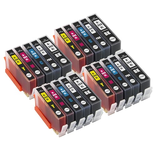 Go Inks Tintenpatronen für HP 364 XL (HP364), kompatibel mit HP Photosmart Drucker, 4 Stück von Go Inks