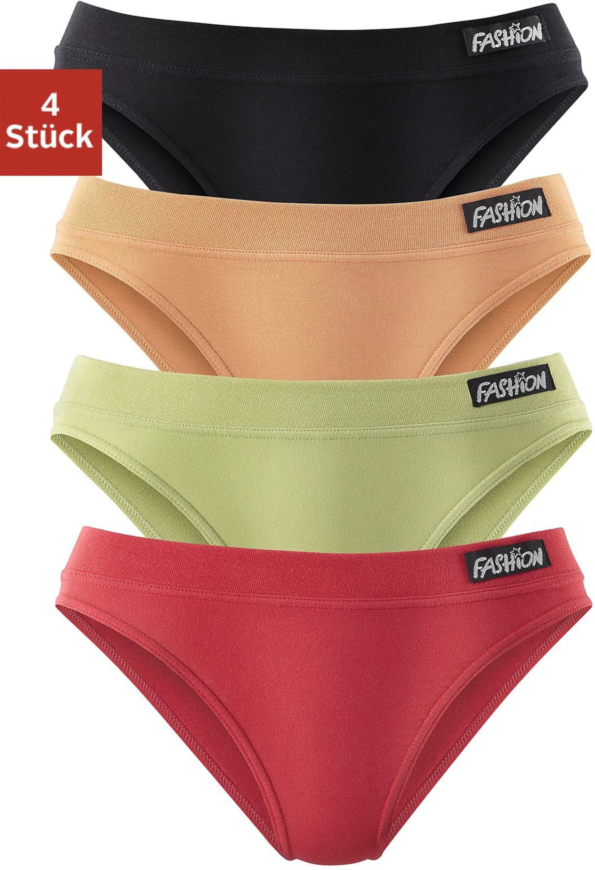 Jazz-Pants Slips in rot, grün, apricot, schwarz von petite fleur von petite fleur