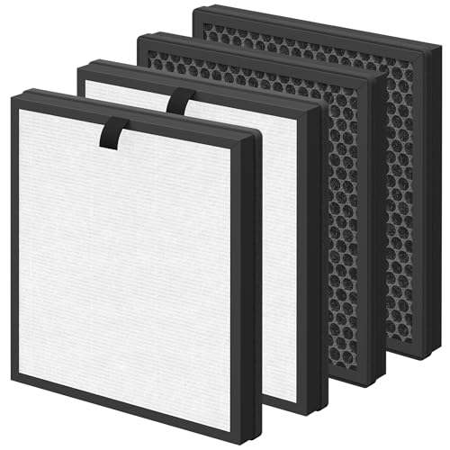 AP303 AP304 Ersatz-H14 HEPA-Filter, kompatibel mit Dayette & Freshdew AP303/304 Luftreiniger, 4 Stück (Originalfilter) AP303 AP304 Ersatz-H14 HEPA-Filter, kompatibel mit Dayette & Freshdew AP303/304 Luftreiniger, 4 Stück (Originalfilter) von GoKBNY