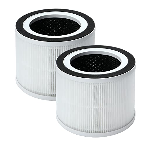 GoKBNY 2er-Pack H06 True HEPA Ersatzfilter, kompatibel mit HIMOX Luftreiniger H06/Afloia Gala Purifier/Compass Home Small Room Purifier, 3-in-1 HEPA-Filter GoKBNY 2er-Pack H06 True HEPA Ersatzfilter, kompatibel mit HIMOX Luftreiniger H06/Afloia Gala Purifier/Compass Home Small Room Purifier, 3-in-1 HEPA-Filter von GoKBNY
