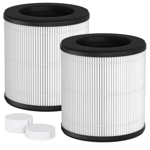 GoKBNY B-D02U True HEPA-Ersatzfilter, kompatibel mit VEWIOR B-D02U Luftreiniger, 3-stufige Filtrationsfilter, mit Aromatherapie-Tabletten, 2er-Pack GoKBNY B-D02U True HEPA-Ersatzfilter, kompatibel mit VEWIOR B-D02U Luftreiniger, 3-stufige Filtrationsfilter, mit Aromatherapie-Tabletten, 2er-Pack von GoKBNY