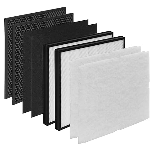 GoKBNY MinusA2 Filter-Ersatz-Set, kompatibel mit MinusA2 Luftreiniger, SPA-700A, SPA-780A/N [Geruchsentferner] von GoKBNY