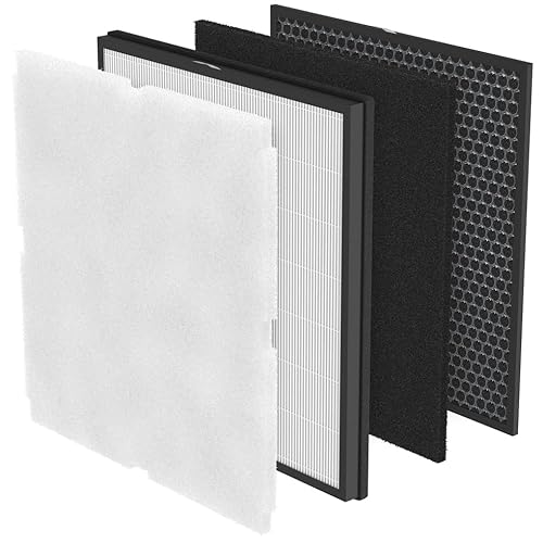 GoKBNY Rabbit Air MinusA2 Filter-Ersatz-Set, kompatibel mit Rabbit Air MinusA2 Luftreiniger, SPA-700A, SPA-780A/N-[Geruchsentferner] von GoKBNY