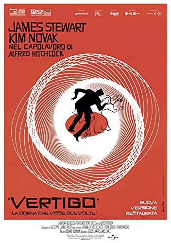 Movie Poster Vertigo - Alfred Hitchcock - Größe: 70 x 100 cm von Poster