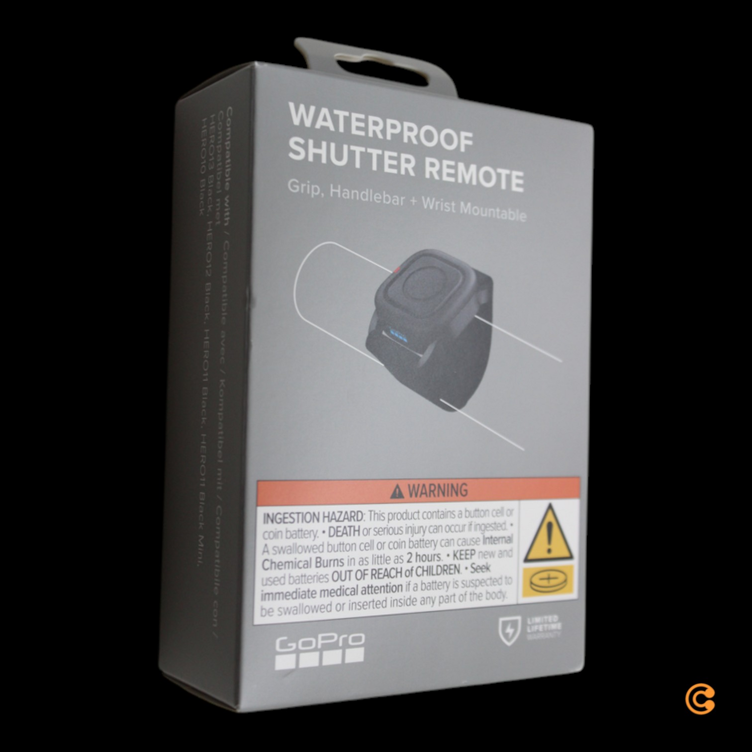 Go Pro Fernauslöser Fernbedienung Shutter Remote Wasserdicht Schwarz Hero 2024 B-Ware Go Pro Fernauslöser Fernbedienung Shutter Remote Wasserdicht Schwarz Hero 2024 B-Ware von GoPro