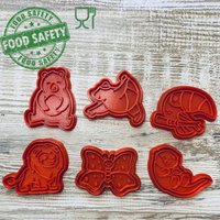 Tierbabies/Cute Animal Babies Keksausstecher Plätzchen Ausstechform Plätzchenausstecher Cookie Cutter Lebensmittelecht Food Safe von GoSolid3D