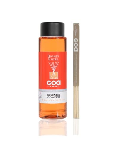 Goa Nachfüllpackung Divines Spices 250 ml + 1 Pack Rattan 10 Stränge Goa Nachfüllpackung Divines Spices 250 ml + 1 Pack Rattan 10 Stränge von Goa