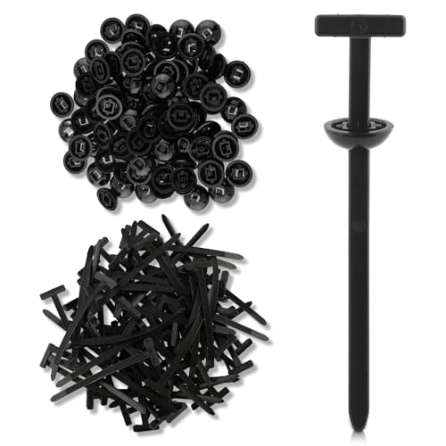 GoaMotors Universal-Nylon-Kabelbinder-Schnalle, multifunktionale Kabelbinder, selbstsichernd, Kunststoffnieten, Ziptie-Stecknadel, Schnappverschluss, Stoßstangen-Halter für Autoreparaturen, 100 Stück GoaMotors Universal-Nylon-Kabelbinder-Schnalle, multifunktionale Kabelbinder, selbstsichernd, Kunststoffnieten, Ziptie-Stecknadel, Schnappverschluss, Stoßstangen-Halter für Autoreparaturen, 100 Stück von GoaMotors