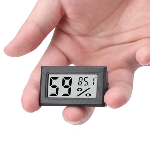 Goabroa Mini Hygrometer Thermometer Digital Indoor Luftfeuchtigkeitsmesser Monitor mit Temperaturmessgerät Sensor Fahrenheit (℉) von Goabroa