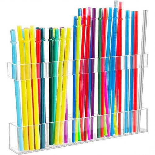 Gobabo Strohhalm-Halter für Schrank, Tür, Theke, Schrank, wiederverwendbar, Trinkhalm-Organizer, Aufbewahrung, kleiner Küchenzubehör, klebriger Schrank, Tür montiert Gobabo Strohhalm-Halter für Schrank, Tür, Theke, Schrank, wiederverwendbar, Trinkhalm-Organizer, Aufbewahrung, kleiner Küchenzubehör, klebriger Schrank, Tür montiert von Gobabo