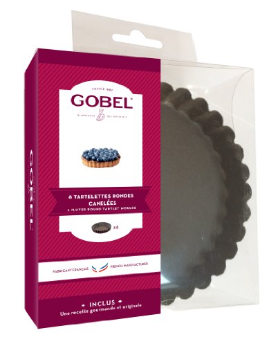 GOBEL 282550 Schachtel mit 6 Tartelettes Antihaftbeschichtung von Gobel