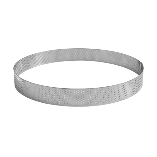 Gobel 865722 Tortenring, perforiert, Edelstahl 18/27, silberfarben von Gobel