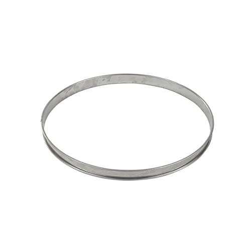 Gobel - Tortenring aus Edelstahl Ø 26 cm - Tortenring mit gerolltem Rand - Höhe 2,7 cm - Schnelle und perfekte Entformung - Höchste Qualität von Gobel