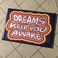 Magnet - Dreams Keep You Awake von GodBlessGenerica