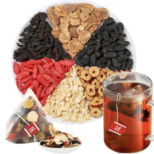 50 Packs/Bag Kidney Tea Formula Ginseng Six Treasure Tea, Wolfberry Chinese Formula Tea for Men and Women 50 Packs/Bag Kidney Tea Formula Ginseng Six Treasure Tea, Wolfberry Chinese Formula Tea for Men and Women von GodbTG