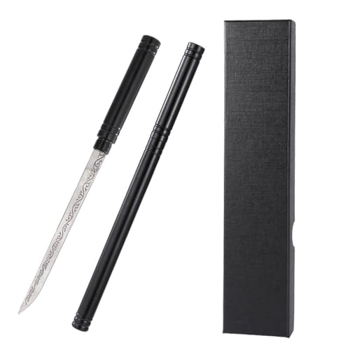 GodbTG Multipurpose Outdoor Portable Fruit Knife with Sheath, Cuchillo Multiusos Para Fruta Portátil Para Exteriores Con Funda, Stainless Steel Fruitfor Outdoor & Dorm Use (Black) von GodbTG