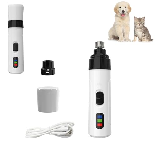 Silent Groom Pro, Silent Grind Pro for Dogs, Silent Grind Pro Dog Nail Trimmer, New Electric Dog Nail Clippers for Dog Nail Grinders Rechargeable (1 pcs) von GodbTG