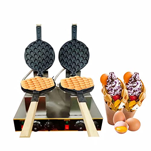 Egg Waffle Machine Bubble Waffle Maker Elektrischer Antihaft-Haushalts-Egg Waffle Iron Maker für Imbiss, Café oder Zuhause von Godchoices