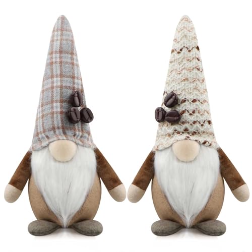 Godeufe Wichtel Kaffee 2er Set Handgemachte Sommer Zwerg GNOME Plüsch Deko Haus Ornamente Geschenk Urlaub Figuren Puppe Dekorationen Godeufe Wichtel Kaffee 2er Set Handgemachte Sommer Zwerg GNOME Plüsch Deko Haus Ornamente Geschenk Urlaub Figuren Puppe Dekorationen von Godeufe