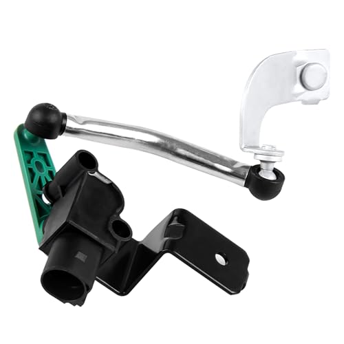 Godimg Niveausensor mit Gestänge Luftfederung 3C0412521B, Vorne Link Xenon-Scheinwerferhöhensensor Leuchtweitenregulierung,für Passat B7 B6 CC Golf 6 Q3 8U Shar-an 7N Ti-guan 5N Tour-an 1T von Godimg