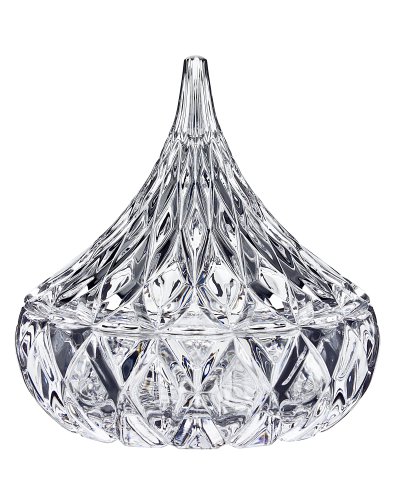 Godinger Crystal Famous Hersheys Kiss Crystal Candy Dish von Godinger