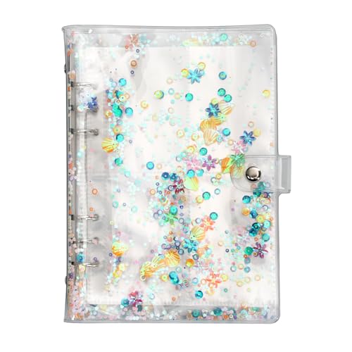A5 Transparent Photocard Binder with 100 Pockets Portable Album for Cards, Tickets, Mini Photos, Stickers, and Collectibles Clear von Godneei