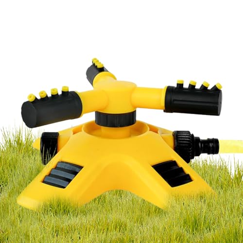 Godpqiui Gartensprenger | Rasensprenger | 360° Rotierender Bewässerungssprinkler Für Outdoor-Spielbereich Mit Kindern Und Haustieren von Godpqiui