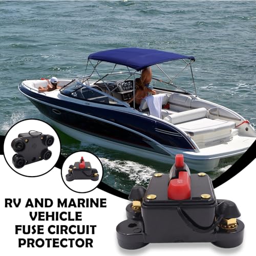 Godpqiui -Stromkreisunterbrecher - Automatischer Rücksetz-Leistungsschalter - Unterbrecher Für er Steckdosenprüfung Marine Und Automotive ATV von Godpqiui